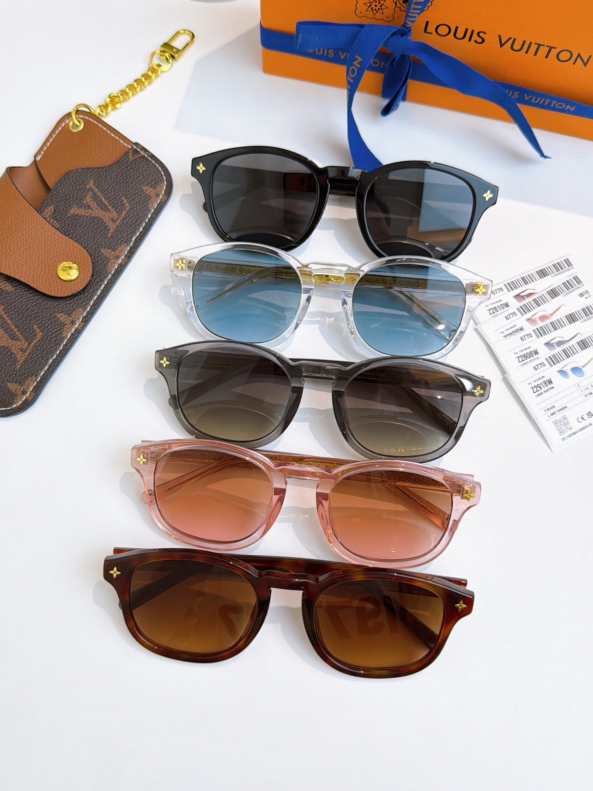 High-quality 5-color stylish round sunglasses