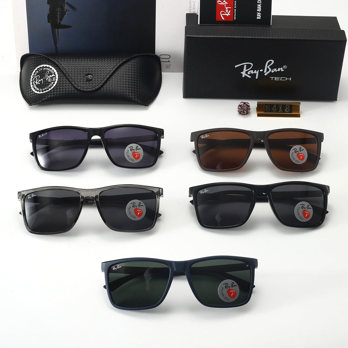 5 Colors Fashion Sunglasses—8413