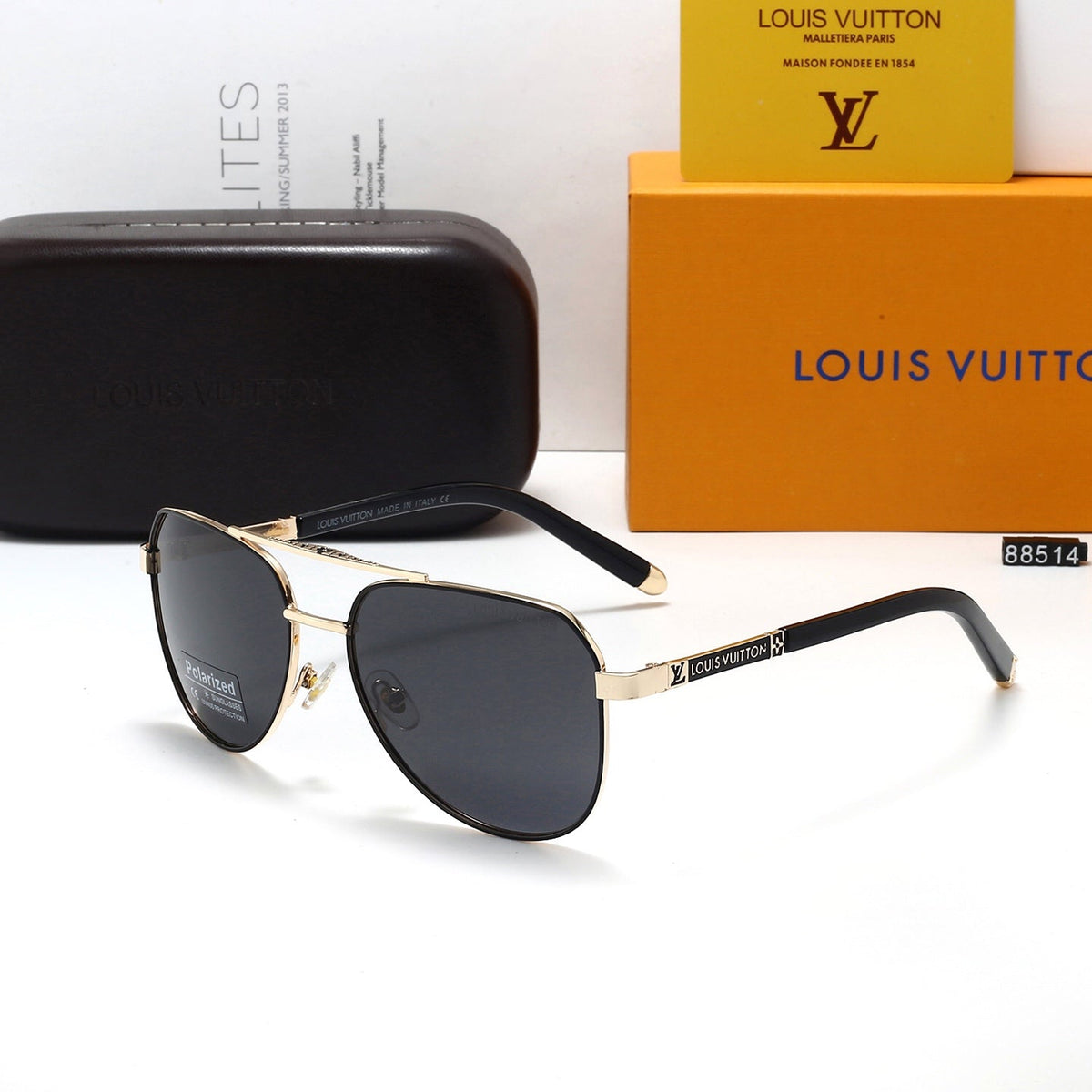 Fashion aviator Sunglasses—88514
