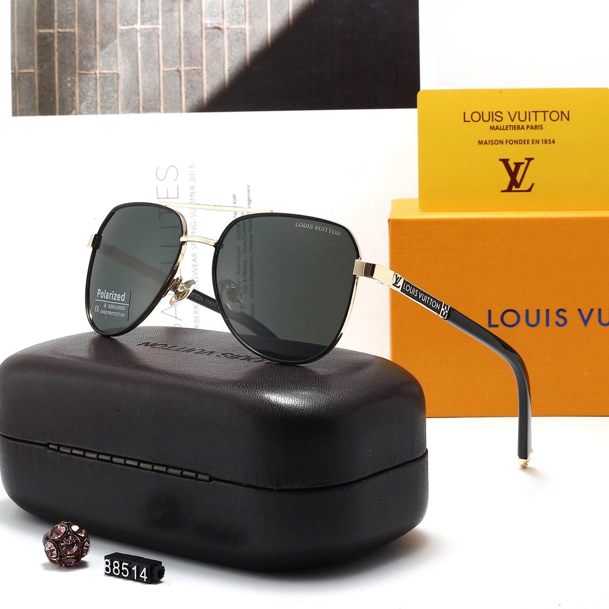 Fashion aviator Sunglasses—88514