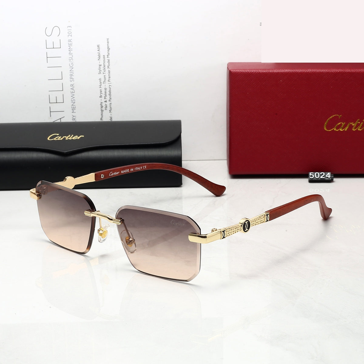 5 Colors Fashion Sunglasses 5008