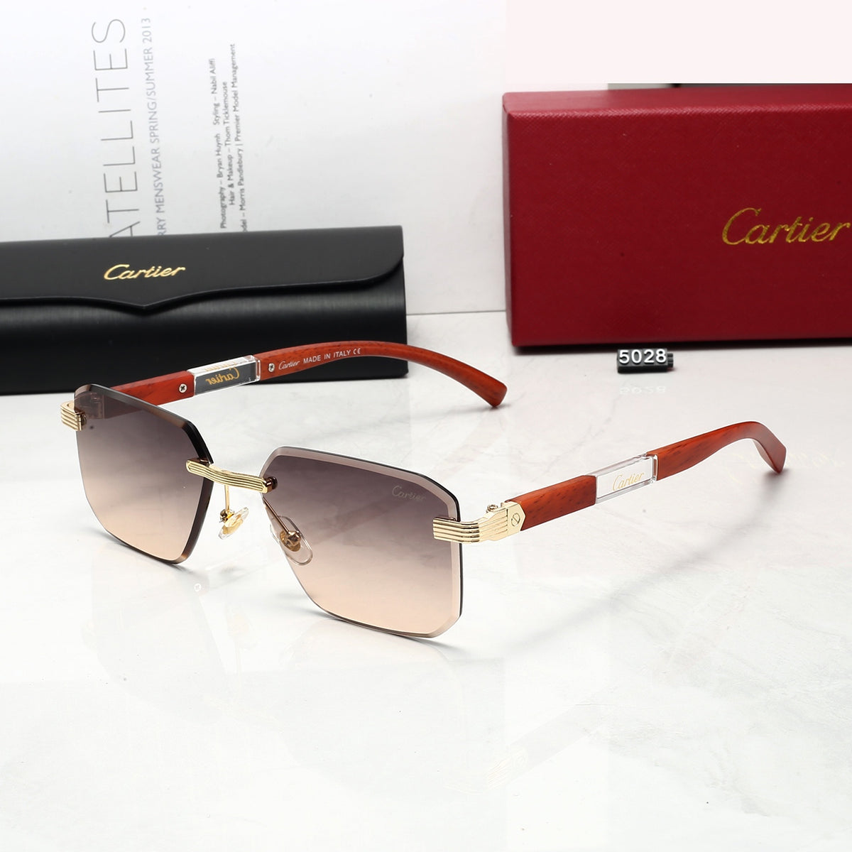 5 Colors Fashion Sunglasses 5008