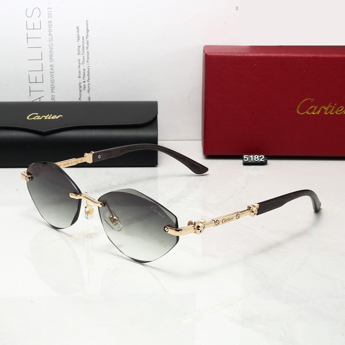 5 Colors Fashion Sunglasses 5008