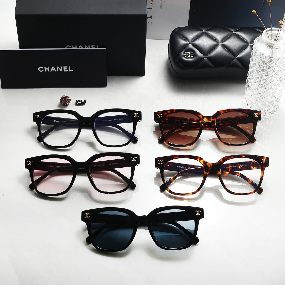 5 Colors Fashion Sunglasses 845