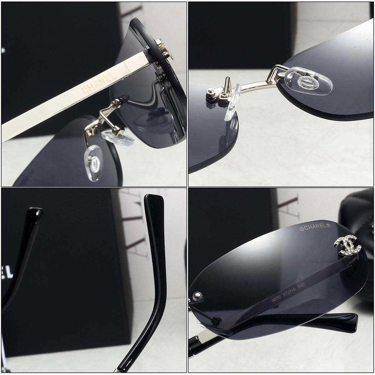 4 Colors Fashion Sunglasses 8020