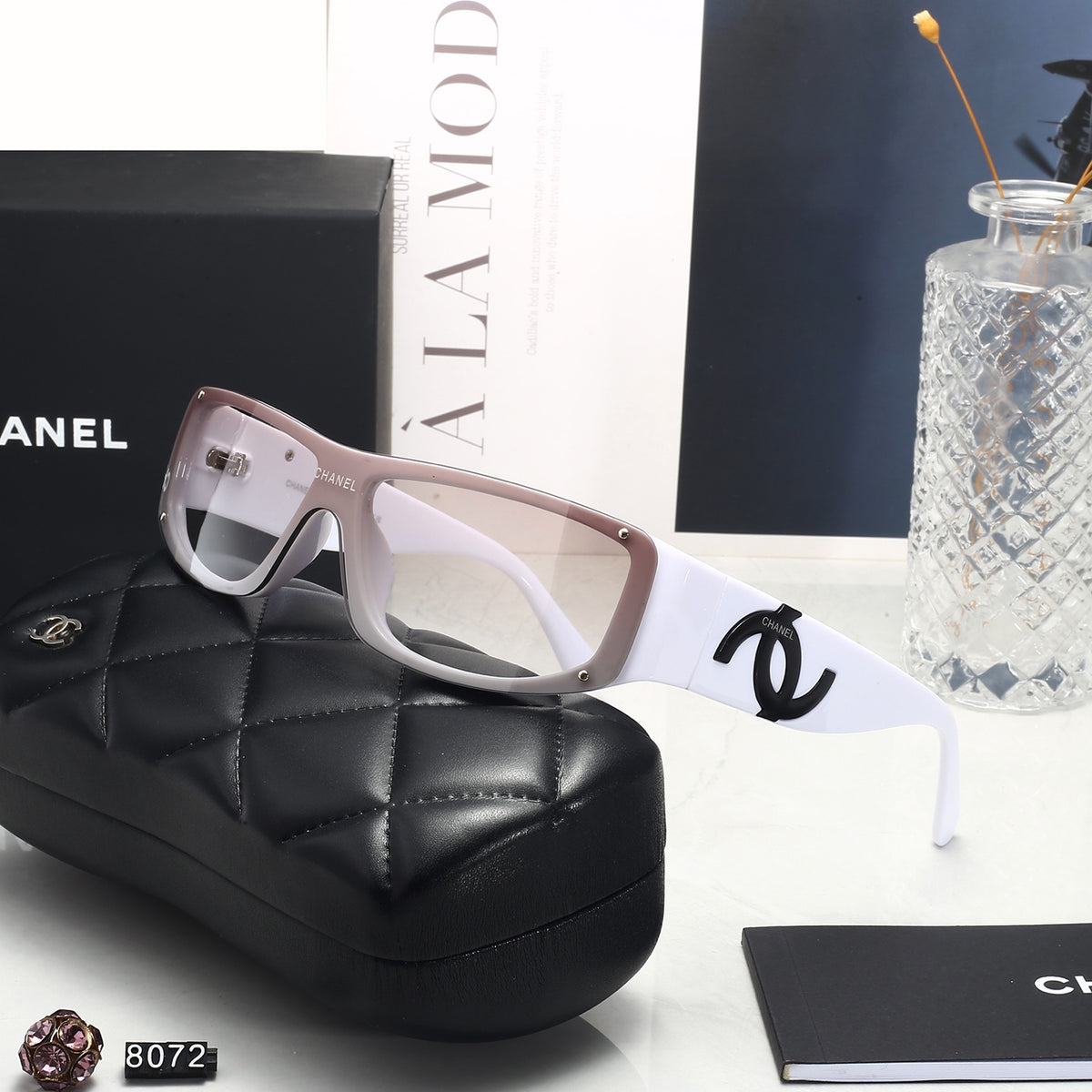 5 Colors Fashion Sunglasses 8072