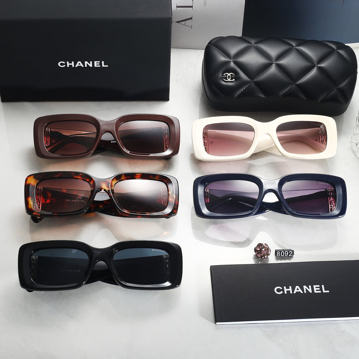 5 Colors Fashion Sunglasses 8092