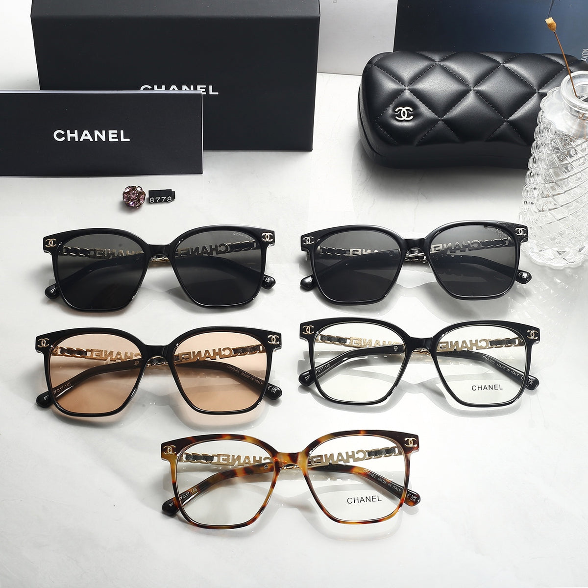 4 Colors Fashion Sunglasses 8778