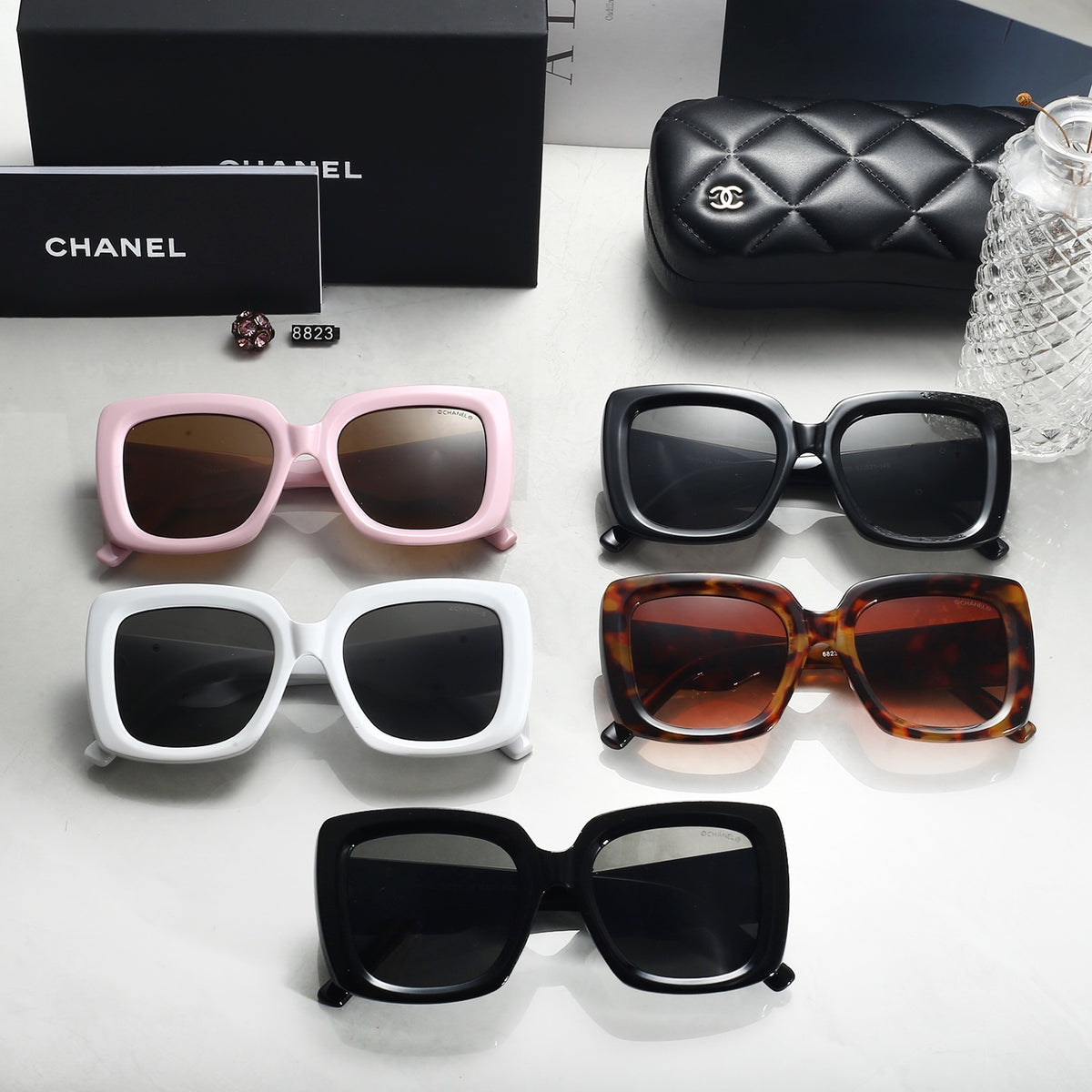 5 Colors Fashion Sunglasses 8823