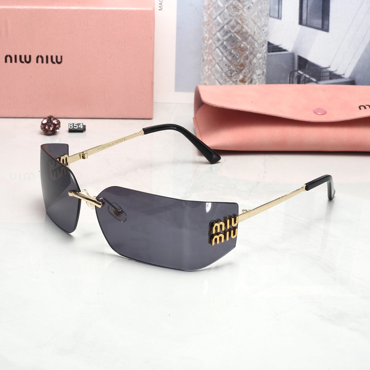 5 Colors Fashion Sunglasses 854