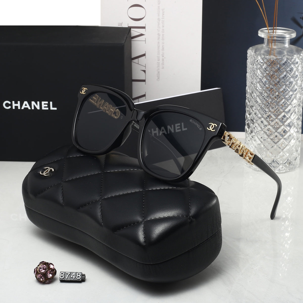 5 Colors Fashion Sunglasses 8748