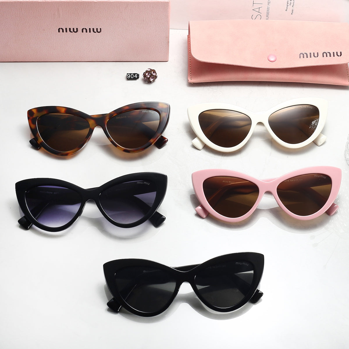5 Colors Fashion Sunglasses 904