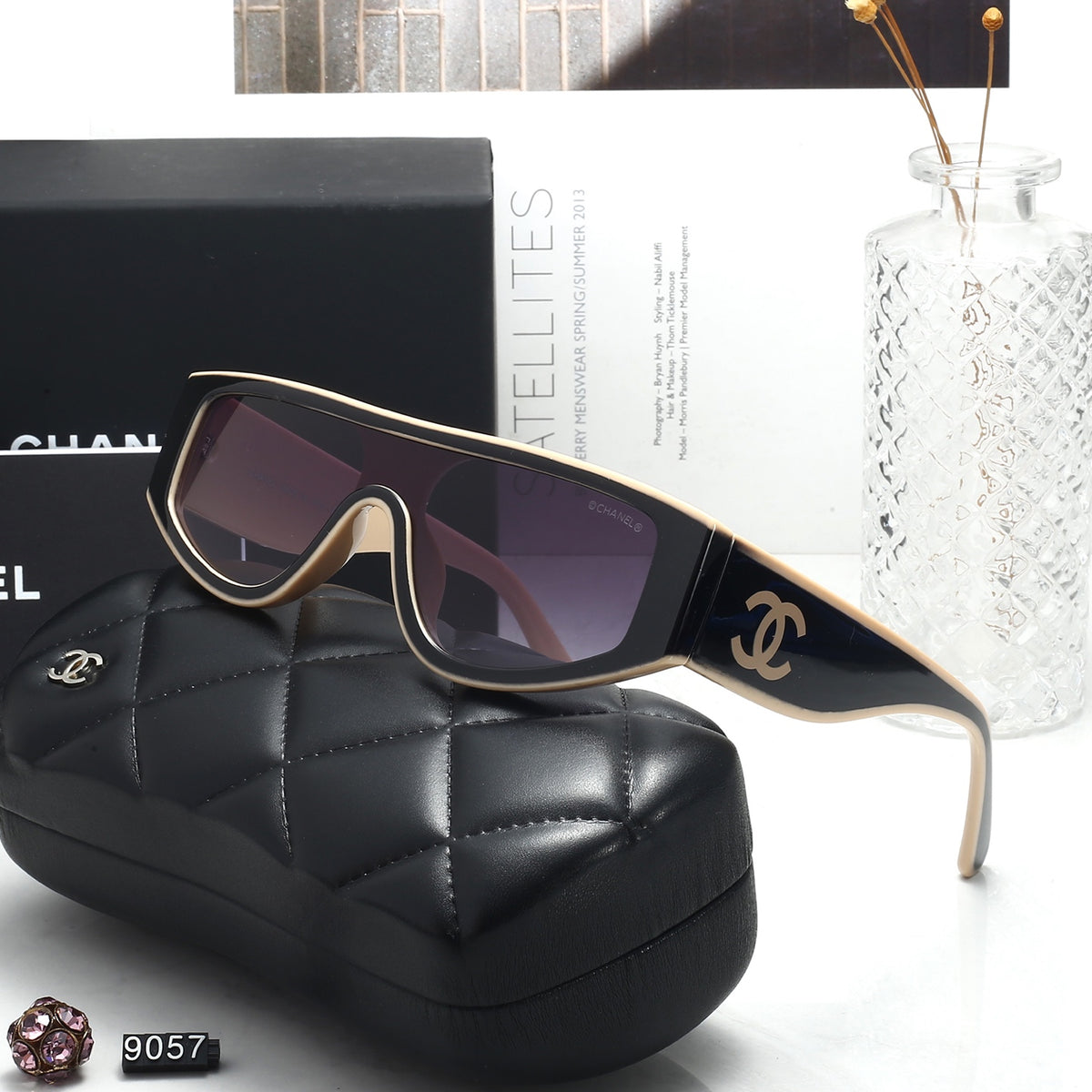 5 Colors Fashion Sunglasses 9057