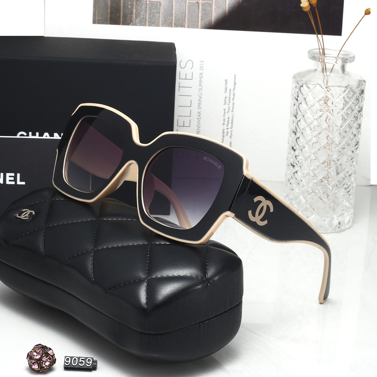 5 Colors Fashion Sunglasses 9059