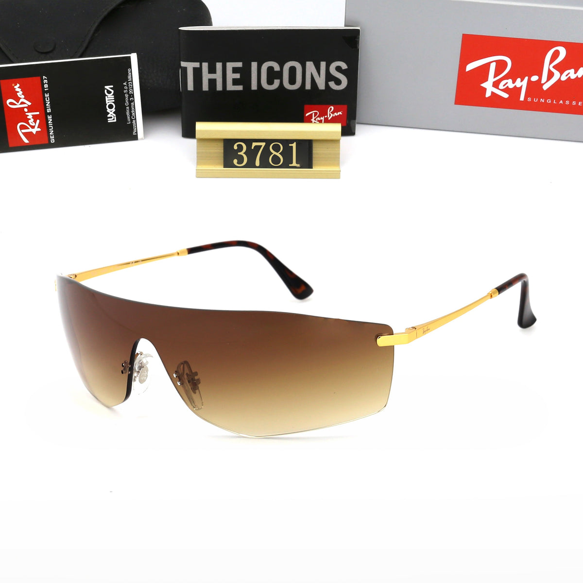 6 Colors Fashion Sunglasses 3781