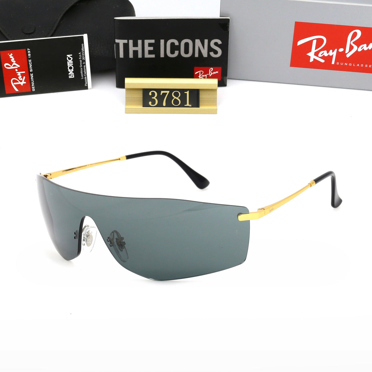 6 Colors Fashion Sunglasses 3781