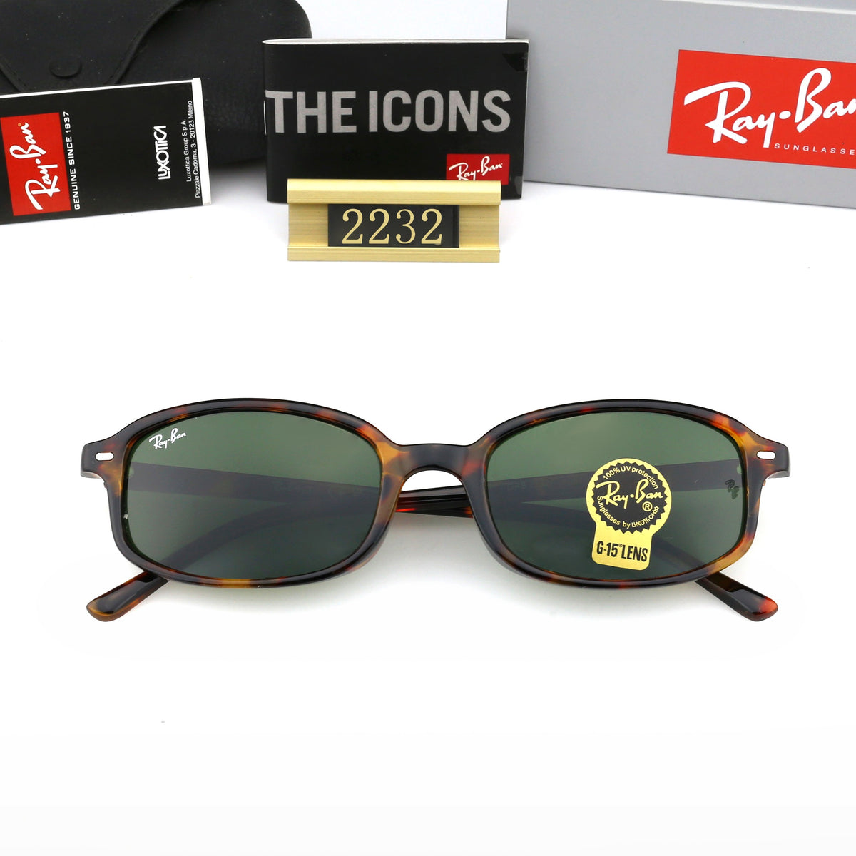 5 Colors Fashion Sunglasses 2232