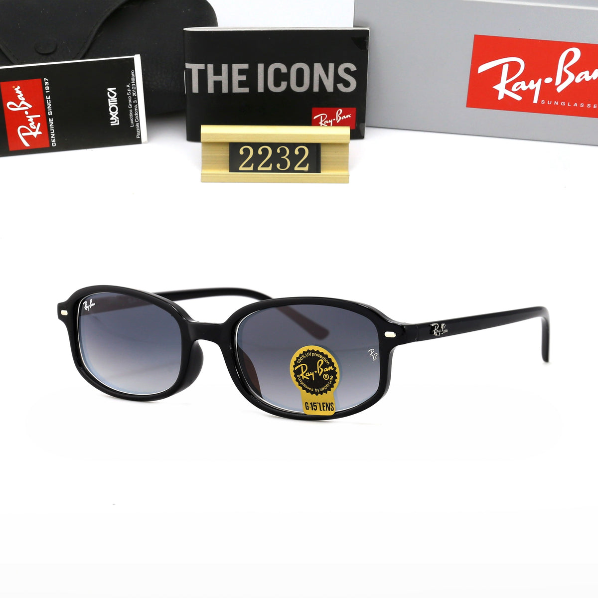 5 Colors Fashion Sunglasses 2232