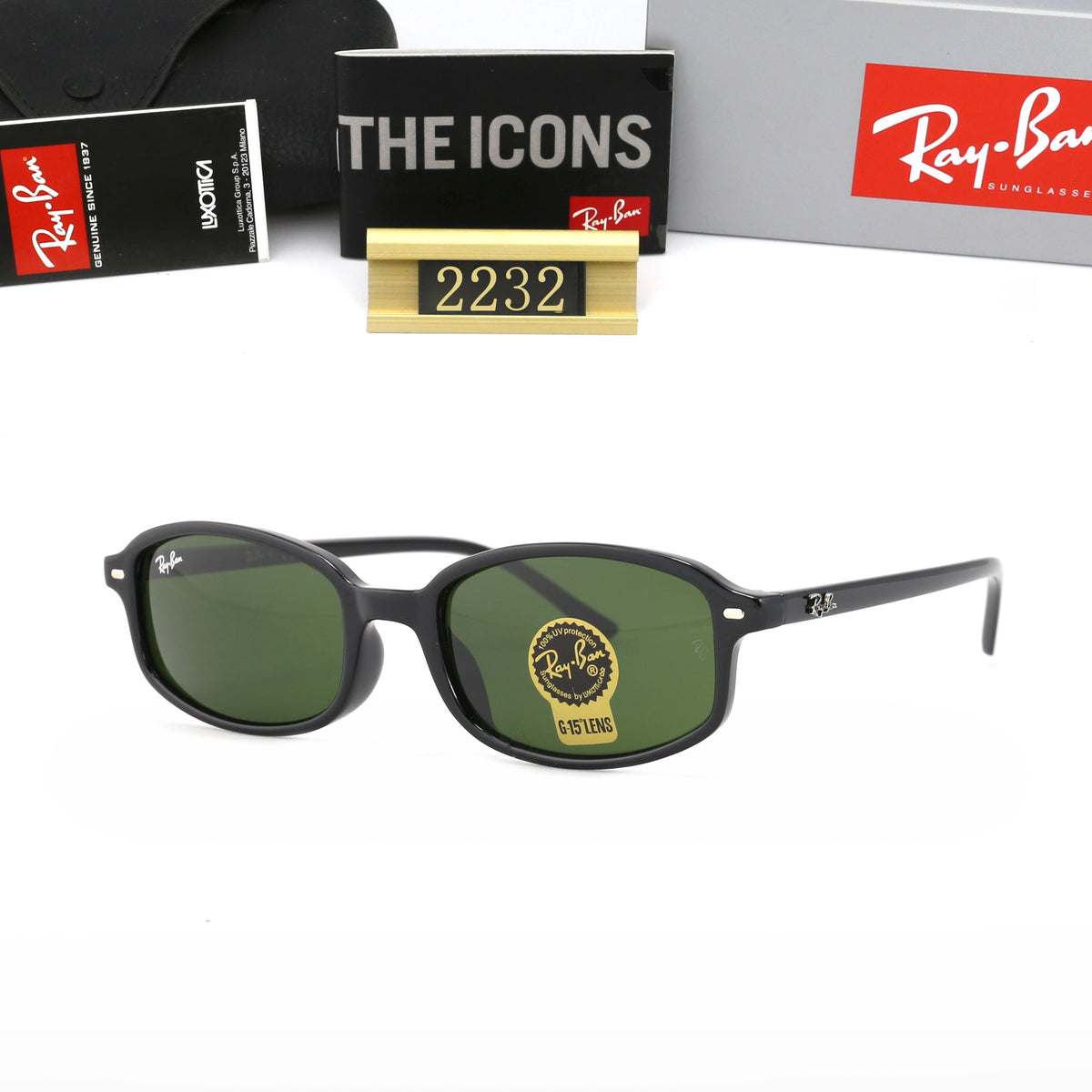 5 Colors Fashion Sunglasses 2232