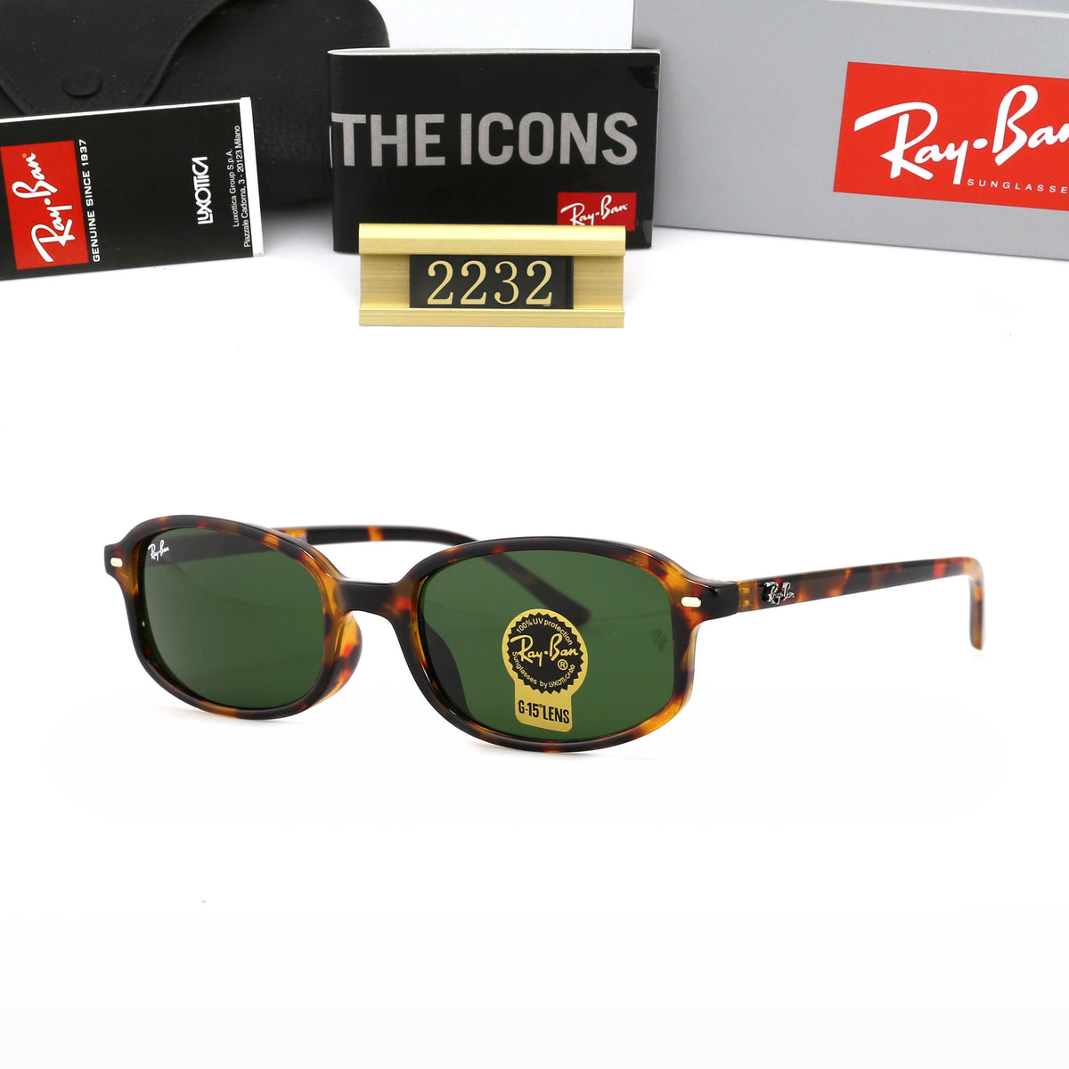5 Colors Fashion Sunglasses 2232