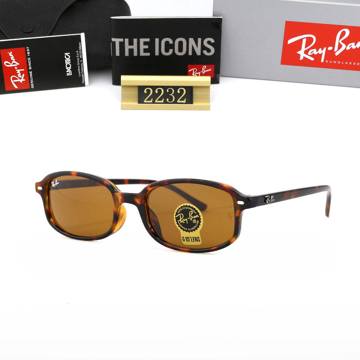 5 Colors Fashion Sunglasses 2232