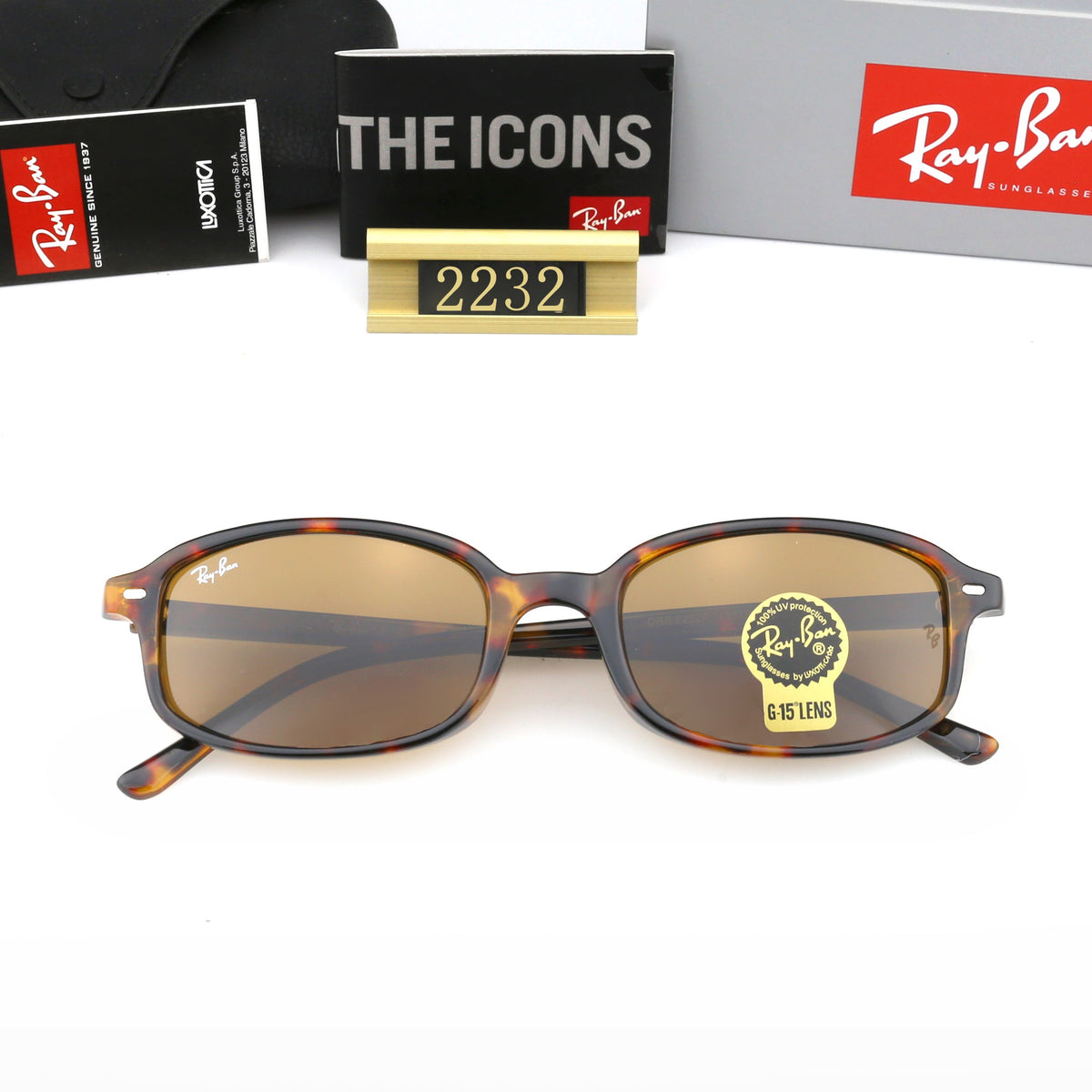 5 Colors Fashion Sunglasses 2232
