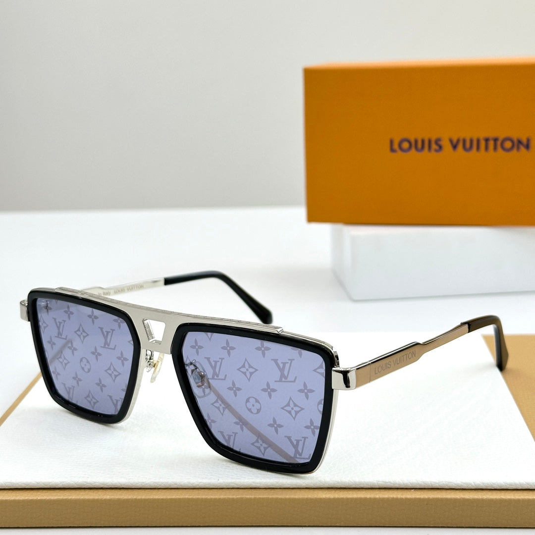 High-quality 6-color stylish square sunglasses