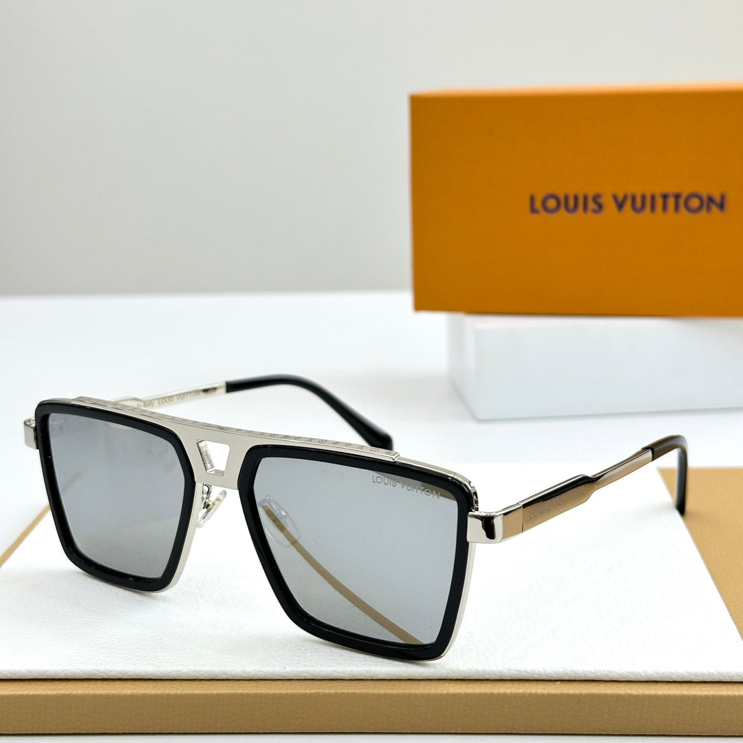 High-quality 6-color stylish square sunglasses