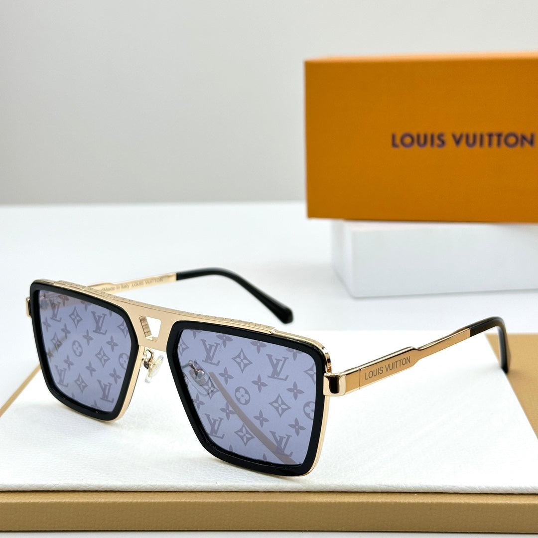 High-quality 6-color stylish square sunglasses