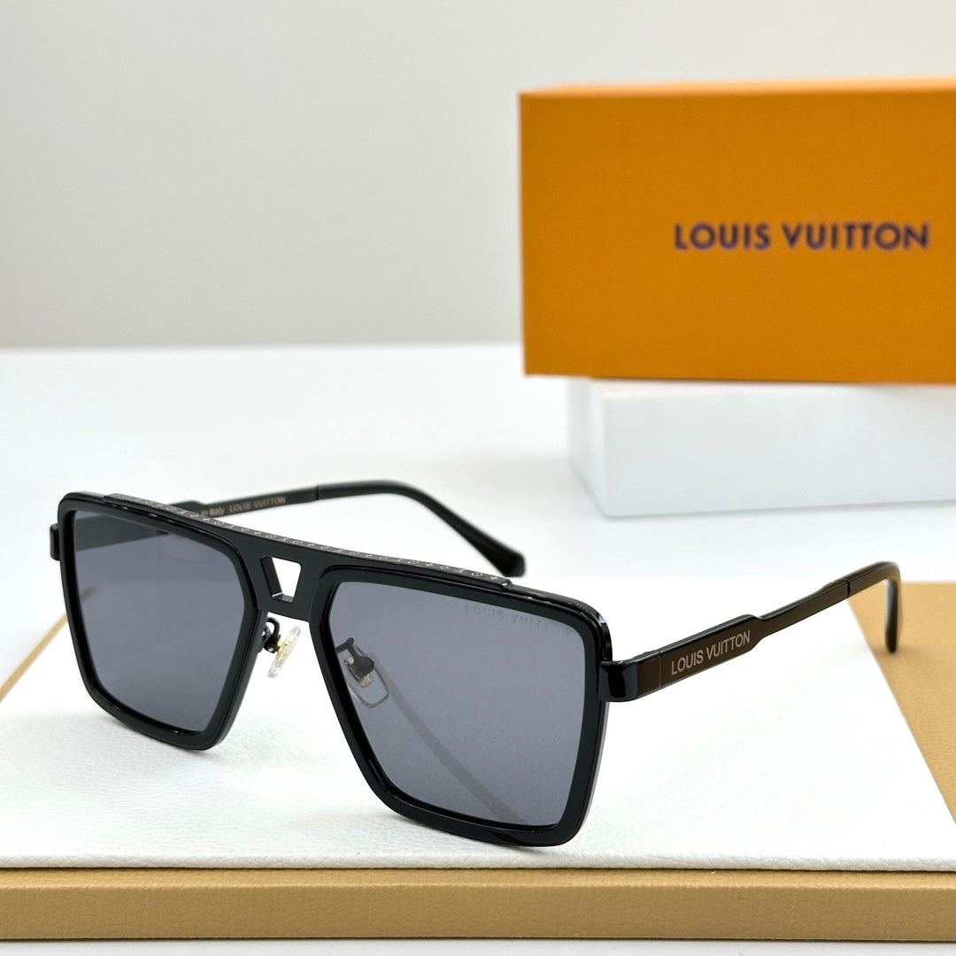 High-quality 6-color stylish square sunglasses