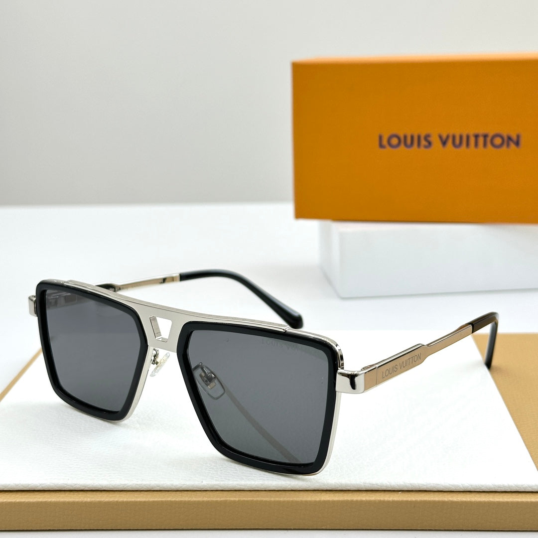 High-quality 6-color stylish square sunglasses