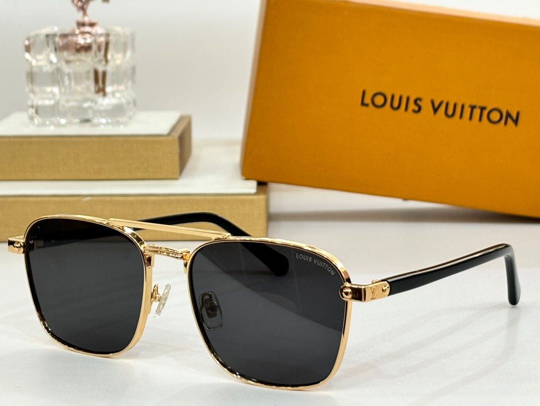 High-quality 6-color stylish square sunglasses