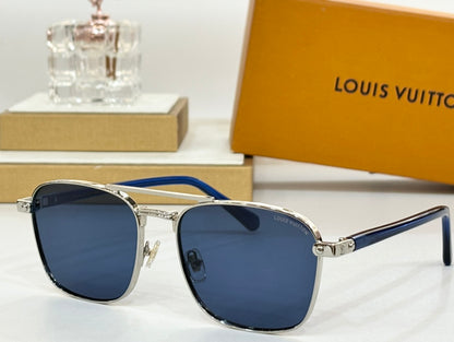 High-quality 6-color stylish square sunglasses