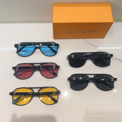High-quality 5-color stylish square sunglasses