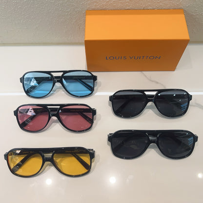 High-quality 5-color stylish square sunglasses