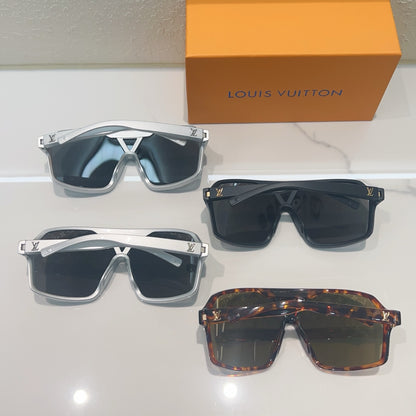 High-quality 4-color stylish square sunglasses