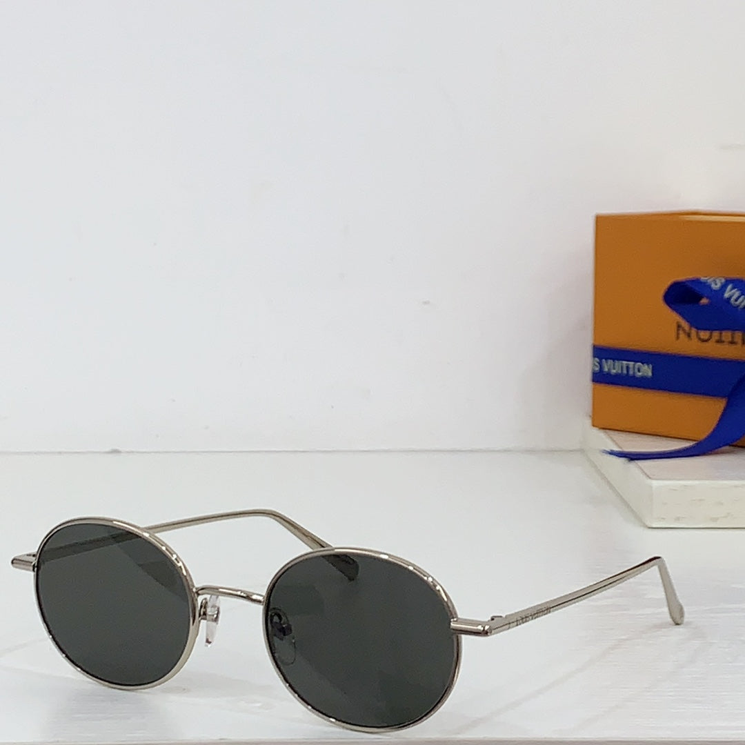 High-quality 6-color stylish round sunglasses