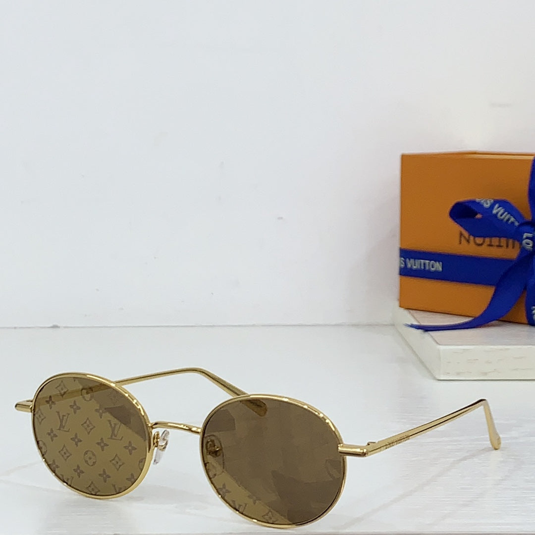 High-quality 6-color stylish round sunglasses