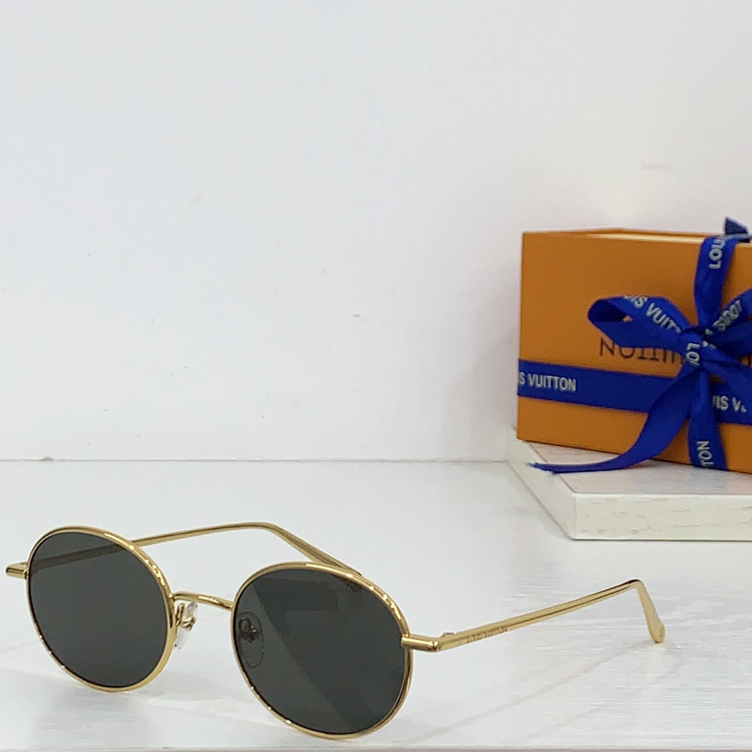 High-quality 6-color stylish round sunglasses