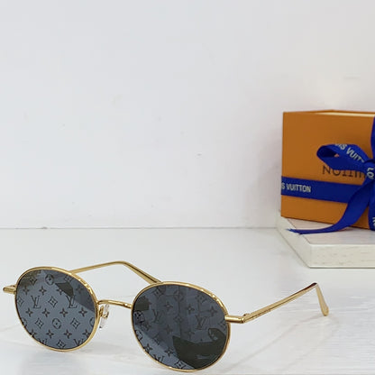 High-quality 6-color stylish round sunglasses