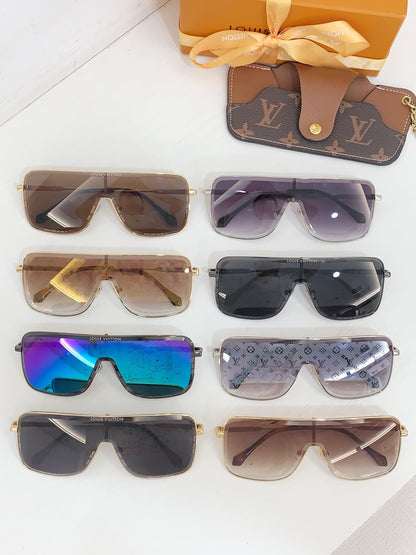 High-quality 8-color stylish square sunglasses