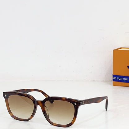 High-quality 6-color stylish square sunglasses