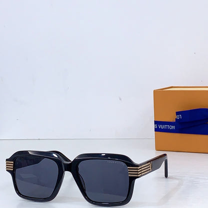High-quality 6-color stylish square sunglasses