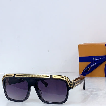 High-quality 7-color stylish square sunglasses