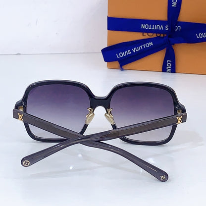 High-quality 6-color stylish square sunglasses