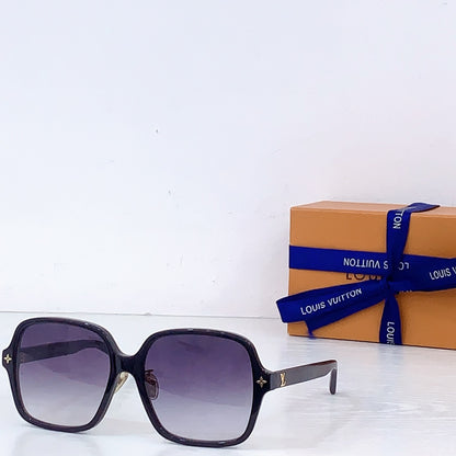 High-quality 6-color stylish square sunglasses