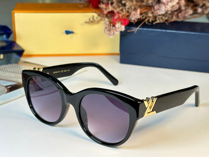 High-quality 6-color stylish round sunglasses
