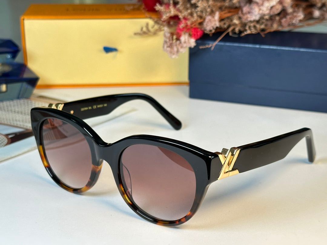 High-quality 6-color stylish round sunglasses