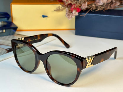 High-quality 6-color stylish round sunglasses