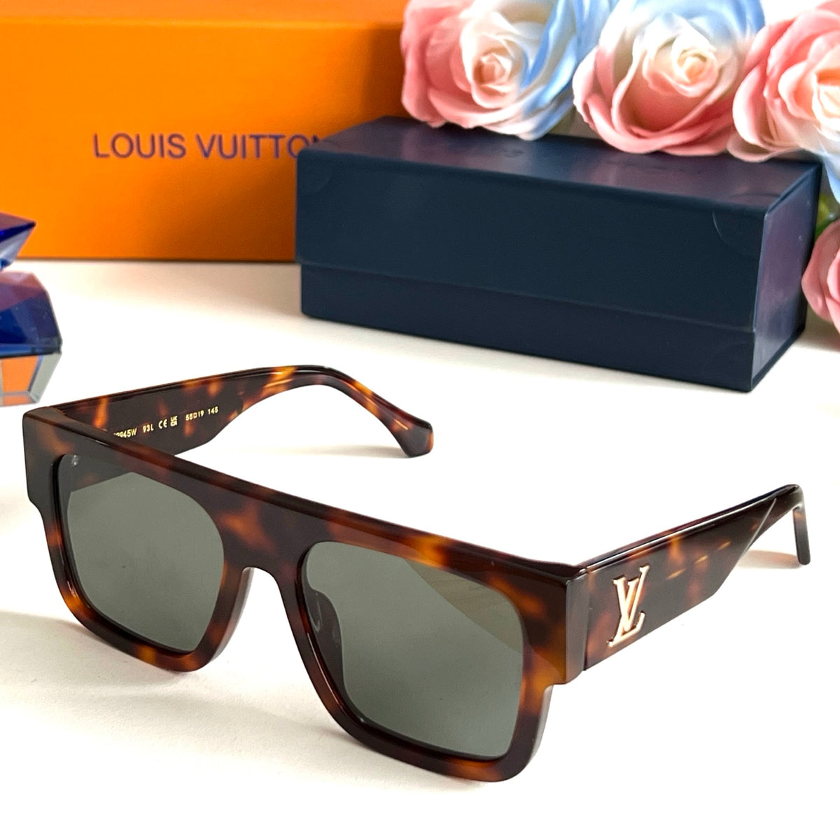 High-quality 5-color stylish square sunglasses